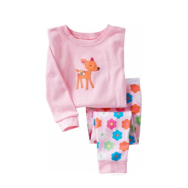 kids pajamas children sleepwear baby pajamas sets boys girls animal pyjamas pijamas cotton nightwear clothes kids clothing