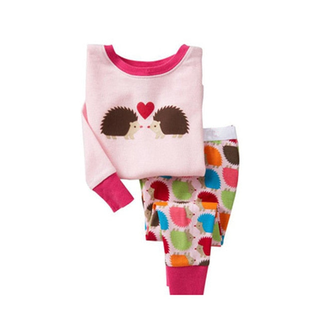 kids pajamas children sleepwear baby pajamas sets boys girls animal pyjamas pijamas cotton nightwear clothes kids clothing