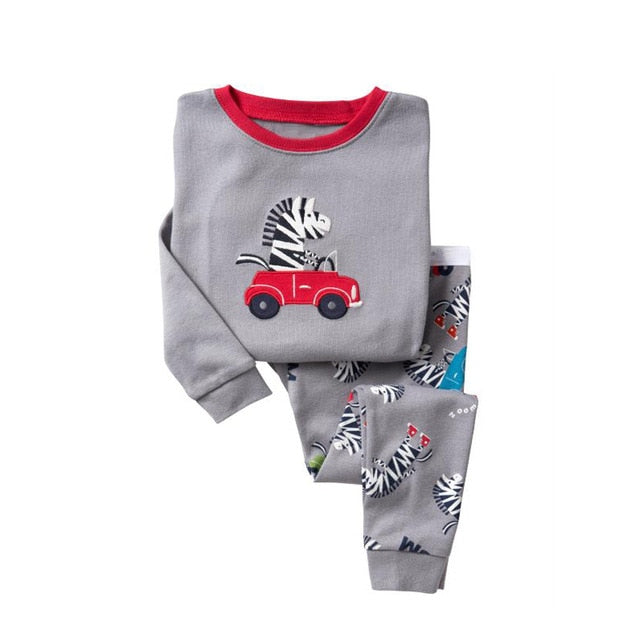 kids pajamas children sleepwear baby pajamas sets boys girls animal pyjamas pijamas cotton nightwear clothes kids clothing