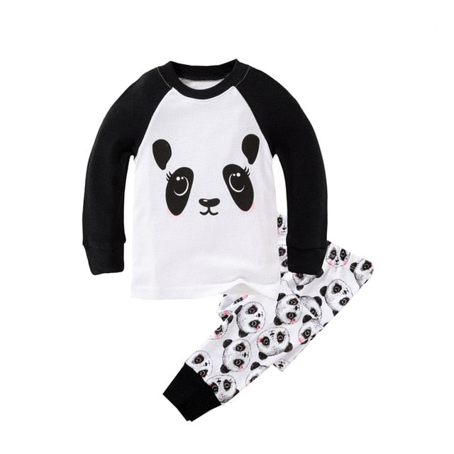 kids pajamas children sleepwear baby pajamas sets boys girls animal pyjamas pijamas cotton nightwear clothes kids clothing