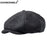 SHOWERSMILE Brand Wool Newsboy Caps Men Grey Herringbone Flat Caps Women Coffee British Gatsby Cap Autumn Winter Woolen Hats