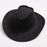 Polyester Cotton Cowboy Hat Women Caps Fashion Unisex Cowgirl Hats Solid Casual Khaki Brown Black Gray Cap Man Hat Cowboy Hats