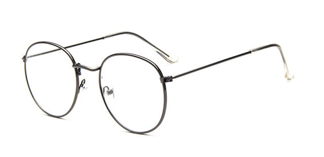 Computer Glasses 2019 Eyewear Frame Anti Blue Light Game Glasses Anti Glare Eyeglasses Frame Women Round Clear Lens Glasses 5029