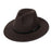 Fedora Hat Men Women Imitation Woolen Winter Women Felt Hats Men Fashion Black Top Jazz Hat Fedoras Chapeau Sombrero Mujer 2019