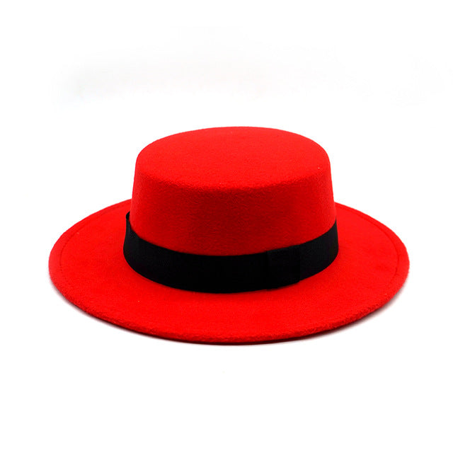 Winter Autumn Imitation Woolen Women Men Ladies Fedoras Top Jazz Hat European American Round Caps Bowler Hats Feminino Gorra