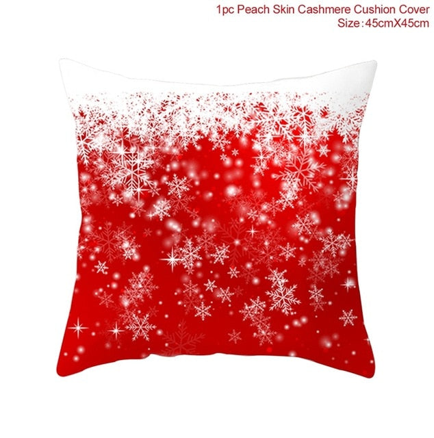 Christmas Pillowcases Merry Christmas Decor for Home Noel Christmas Gifts Navidad 2019 Xmas Cristmas Decor Happy New Year 2020