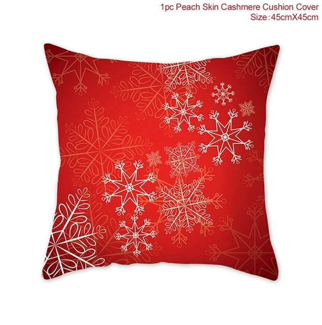 Christmas Pillowcases Merry Christmas Decor for Home Noel Christmas Gifts Navidad 2019 Xmas Cristmas Decor Happy New Year 2020