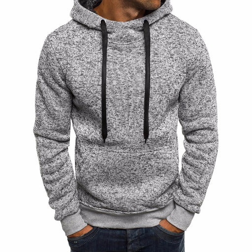 Winter Solid Hoodie New Men's Casual Tracksuits Mens Hip Hop Coat Pullover Sweatshirt Men Hoodies Moleton Masculino top