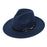 Womens Felt Hat Fedora Winter Wide Brim Hats Autumn Fashion Church Womens Imitation Wool Mens Felt Hat