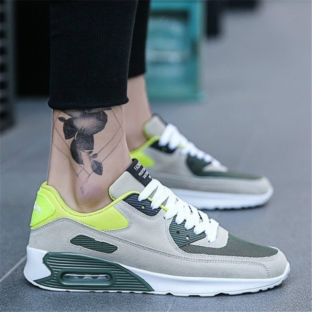 2019 Popular Fashion Casual Shoes for Men Air Cushion Sneakers Man Lace-up Breathable Max Walking Trainer Male Tenis Feminino