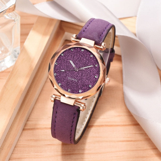 Loved one's Romantic Starry Sky Wrist Watch bracelet