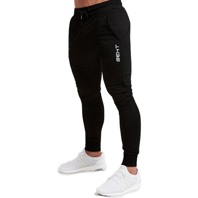 2019 Casual Skinny Pants Mens Joggers Sweatpants  Fitness Workout Brand Track pants New Autumn Male Fashion  Trousers