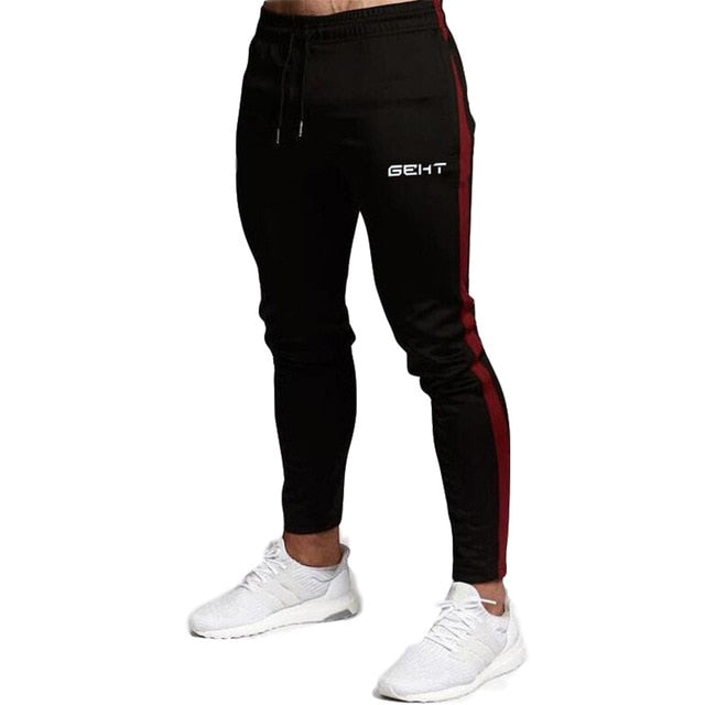 2019 Casual Skinny Pants Mens Joggers Sweatpants  Fitness Workout Brand Track pants New Autumn Male Fashion  Trousers