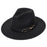 Womens Felt Hat Fedora Winter Wide Brim Hats Autumn Fashion Church Womens Imitation Wool Mens Felt Hat