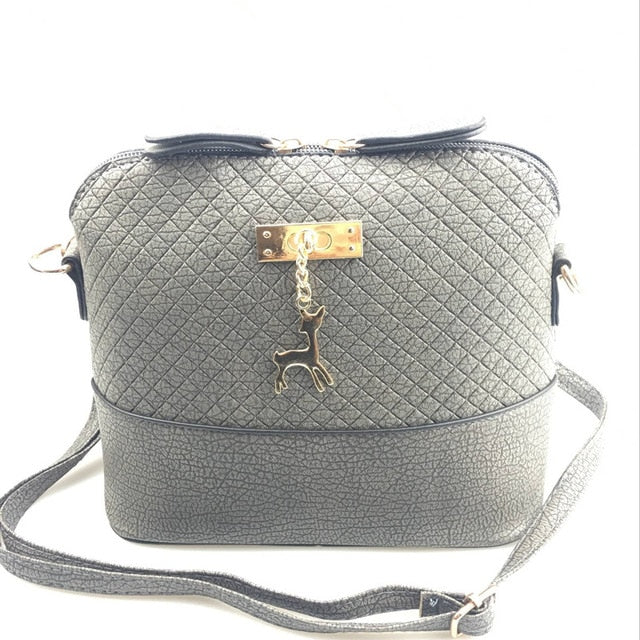 Shoulder Bags for Women 2019 Fashion Mini Bag with Deer Toy Shell Shape Small Messenger Crossbody Bag Ladies Zipper HandBags