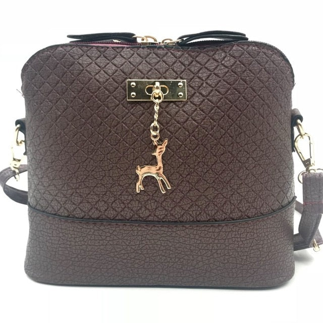 Shoulder Bags for Women 2019 Fashion Mini Bag with Deer Toy Shell Shape Small Messenger Crossbody Bag Ladies Zipper HandBags