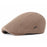 Fibonacci Fashion Men's Newsboy Caps Knitting Plus Velvet Beret Hats for Men Autumn Winter Flat Dad Hat