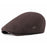 Fibonacci Fashion Men's Newsboy Caps Knitting Plus Velvet Beret Hats for Men Autumn Winter Flat Dad Hat