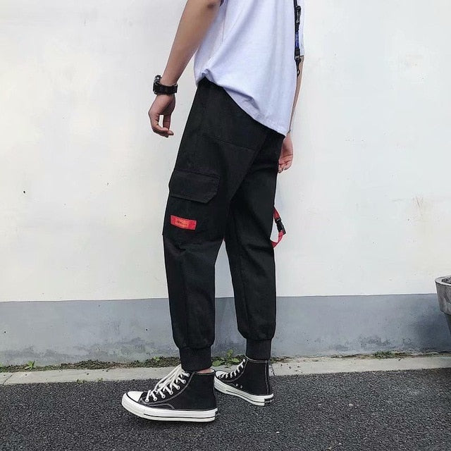 2020 Hot Sale Men Hip Hop Patchwork Sweatpants Joggers trousers Casual Drawstring Sportwear Pants Male hiphop personality pants