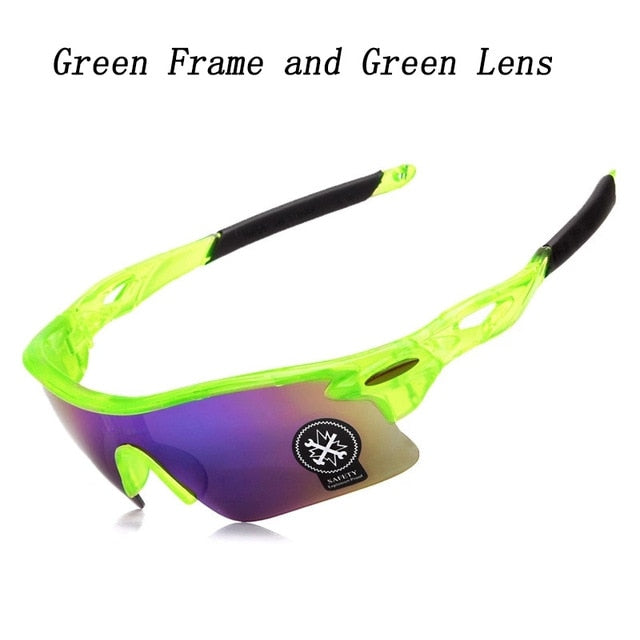 Sports Cycling Sunglasses for Men Women Kids Outdoor Goggles UV Protection Eyewear Cycling Riding Running Driving Glasses