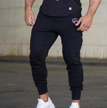 2019 Casual Skinny Pants Mens Joggers Sweatpants  Fitness Workout Brand Track pants New Autumn Male Fashion  Trousers