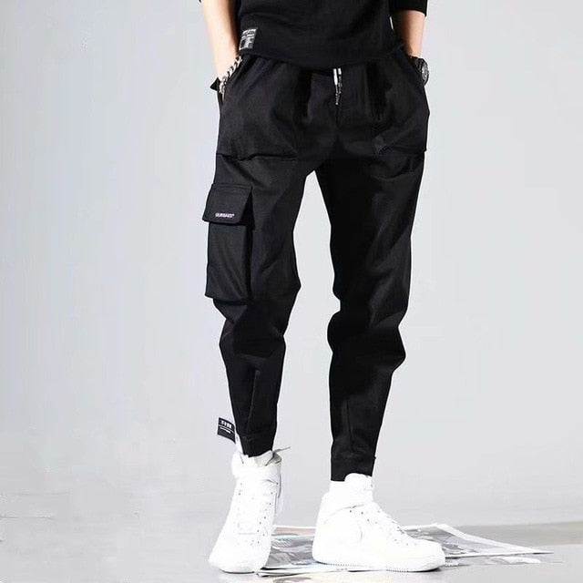 2020 Hot Sale Men Hip Hop Patchwork Sweatpants Joggers trousers Casual Drawstring Sportwear Pants Male hiphop personality pants