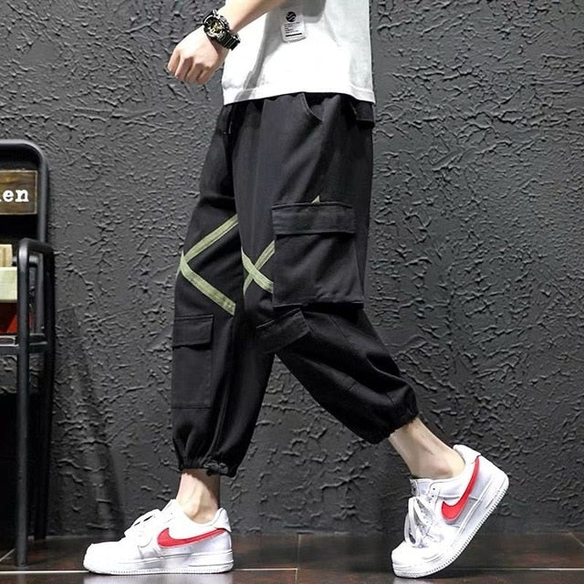 2020 Hot Sale Men Hip Hop Patchwork Sweatpants Joggers trousers Casual Drawstring Sportwear Pants Male hiphop personality pants