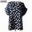 Big Dot Blouse Summer Short Sleeve Women Chiffon Blouse Casual Shirts Thin Women Tops Blusas Solid Ladies Cheap Clothes China