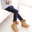 Casual Winter girls Pants leggings Warm Cartoon Heart Cat trousers Children Pants