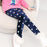 Casual Winter girls Pants leggings Warm Cartoon Heart Cat trousers Children Pants