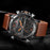 Mens Watches To Luxury Brand Men Leather Sports Watches NAVIFORCE Men's Quartz LED Digital Clock Waterproof Military Wrist Watch