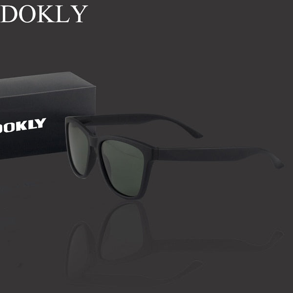 Dokly Real Polaroized Sunglasses Men and women polarized sunglasses Square Sun Glasses eyewear Oculos De Sol