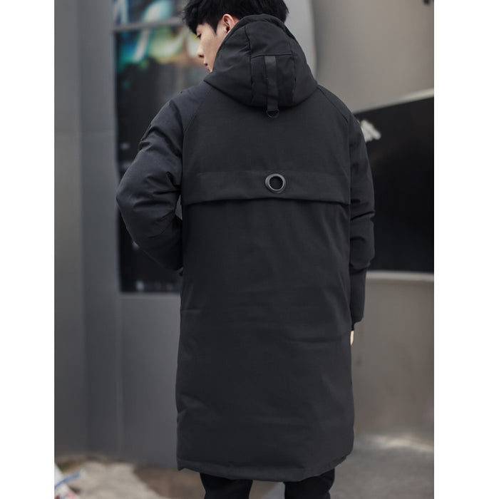 long parkas winter jacket men 2018 New warm Windproof Casual Outerwear Padded Cotton Coat Big Pockets High Quality Parkas Men