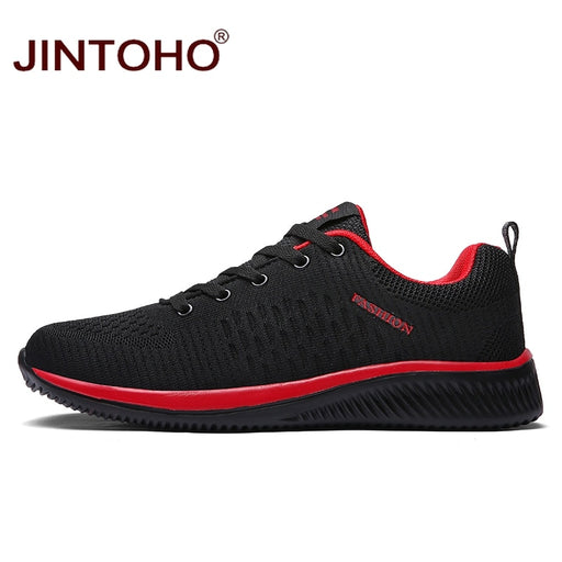 JINTOHO Brand Men Fashion Shoes Casual Men Shoes Cheap Men Sneakers Black Breathable Shoes 2019 Male Sneakers Zapatillas Hombre