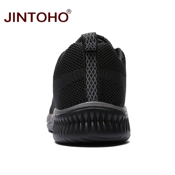 JINTOHO Brand Men Fashion Shoes Casual Men Shoes Cheap Men Sneakers Black Breathable Shoes 2019 Male Sneakers Zapatillas Hombre