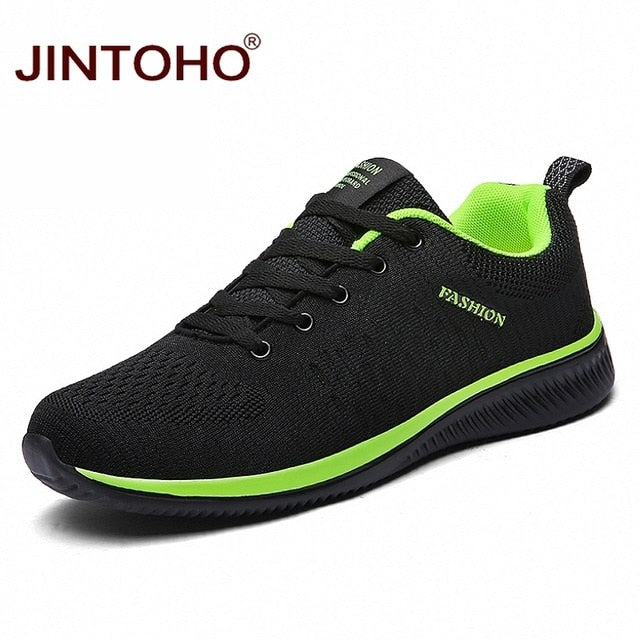 JINTOHO Brand Men Fashion Shoes Casual Men Shoes Cheap Men Sneakers Black Breathable Shoes 2019 Male Sneakers Zapatillas Hombre