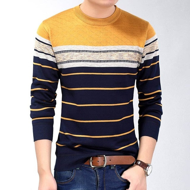 2019 fashion casual clothing social fitness bodybuilding striped t shirts men t-shirt jersey tee shirt pullover sweater camisa