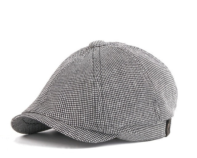 Men British Style Octagonal Hats Winter Wool Hat Gatsby Cap Ivy Hat Golf Driving Autumn Women Cotton Flat Cabbie Newsboy Caps