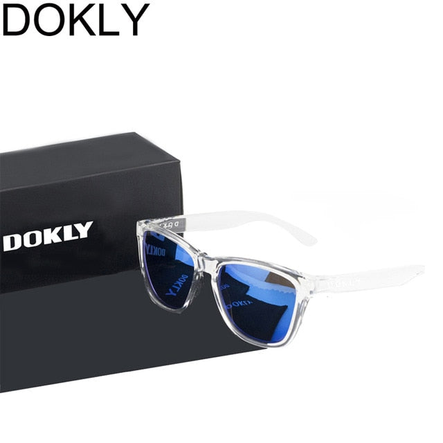 Dokly Real Polaroized Sunglasses Men and women polarized sunglasses Square Sun Glasses eyewear Oculos De Sol