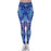 Brands Women Fashion Legging Aztec Round Ombre Printing leggins Slim High Waist  Leggings Woman Pants