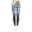 Brands Women Fashion Legging Aztec Round Ombre Printing leggins Slim High Waist  Leggings Woman Pants